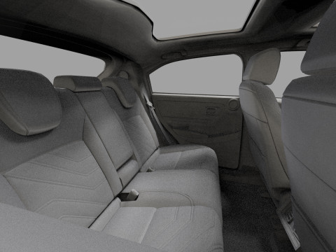 Honda ENY1 HR-V EV 2022 HQ interior 3D 模型
