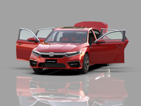 Honda Inspire CN-Spec 2018-2022 3D 모델