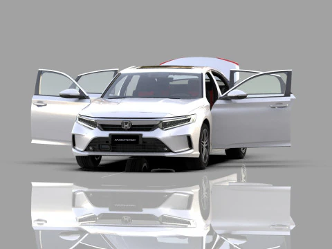 Honda Inspire CN-Spec 2018-2022 3D Model