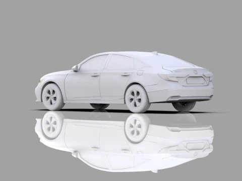 Honda Inspire CN-Spec 2018-2022 3D Model
