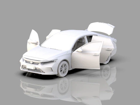 Honda Inspire CN-Spec 2018-2022 3D Model
