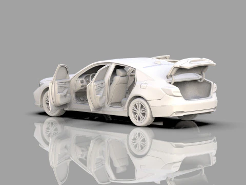 Honda Inspire CN-Spec 2018-2022 3D Model