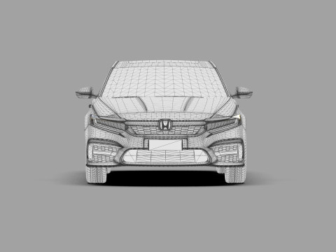 Honda Inspire CN-Spec 2018-2022 3D 모델