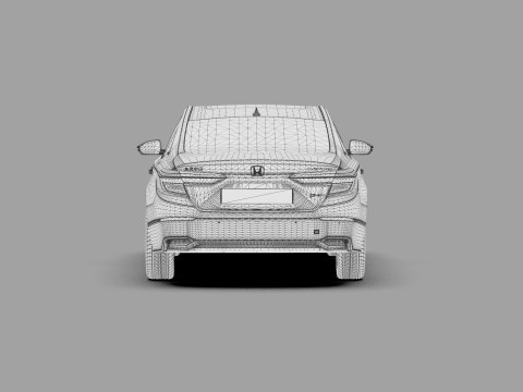 Honda Inspire CN-Spec 2018-2022 3D 모델