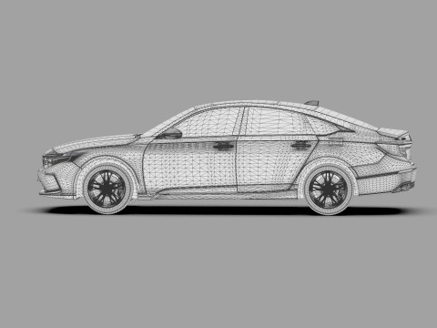 Honda Inspire CN-Spec 2018-2022 3D 모델