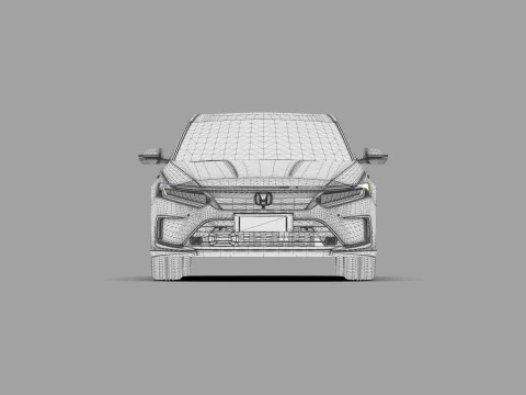 Honda Inspire CN-Spec 2018-2022 3D Model