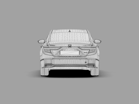 Honda Inspire CN-Spec 2018-2022 3D 모델