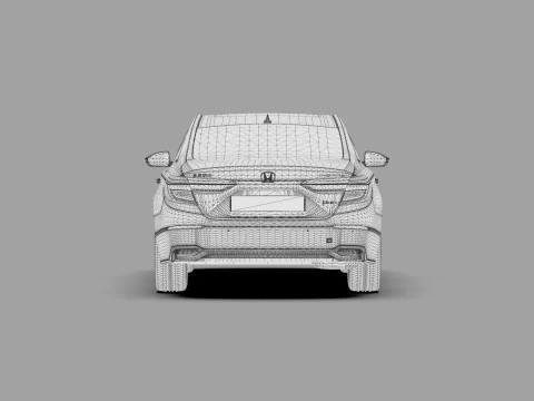 Honda Inspire CN-Spec 2018-2022 3D Model
