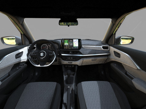 Suzuki Swift 2024 HQ interior Model 3D