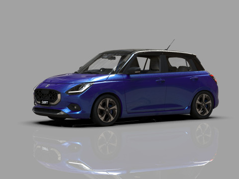 Suzuki Swift JP-SPEC 2024 HQ interior 3D Model