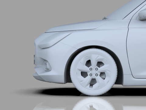 Suzuki Swift JP-SPEC 2024 HQ interior 3D Model