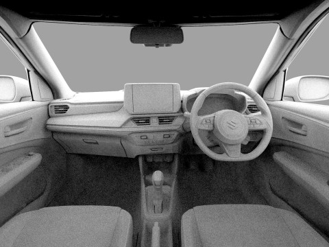 Suzuki Swift JP-SPEC 2024 HQ interior 3D Model