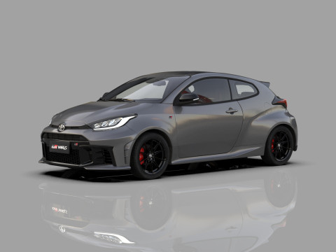 Toyota GR Yaris 2024 HQ interior Modelo 3D