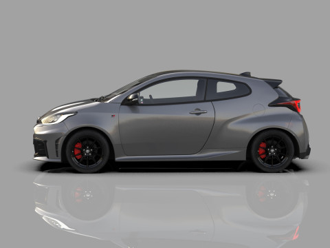 Toyota GR Yaris 2024 HQ interior Modelo 3D