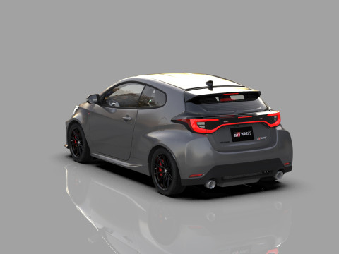 Toyota GR Yaris 2024 HQ interior Modelo 3D