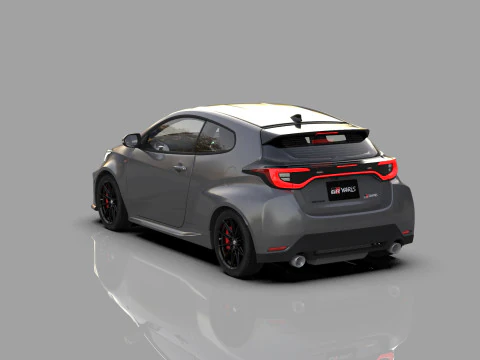Toyota GR Yaris 2024 HQ interior 3D Model