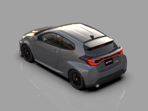 Toyota GR Yaris 2024 HQ interior Modelo 3D