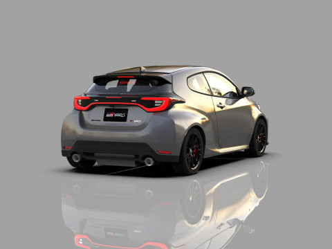 Toyota GR Yaris 2024 HQ interior Modelo 3D