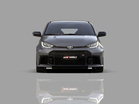 Toyota GR Yaris 2024 HQ interior Modelo 3D