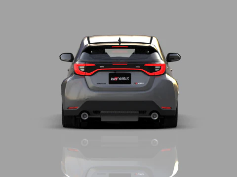 Toyota GR Yaris 2024 HQ interior 3D Model