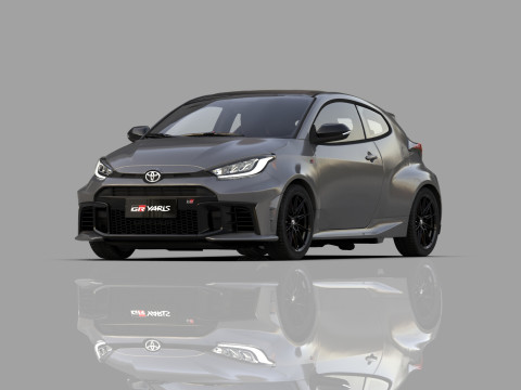 Toyota GR Yaris 2024 HQ interior Modelo 3D