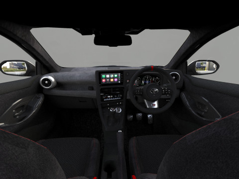 Toyota GR Yaris 2024 HQ interior Modelo 3D