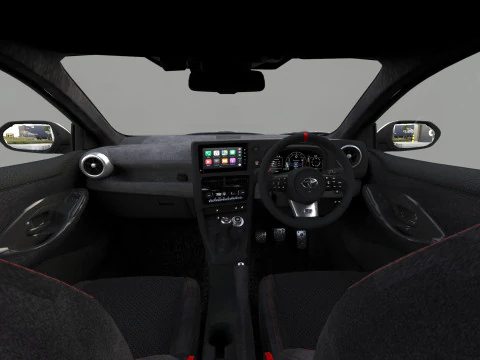 Toyota GR Yaris 2024 HQ interior 3D Model