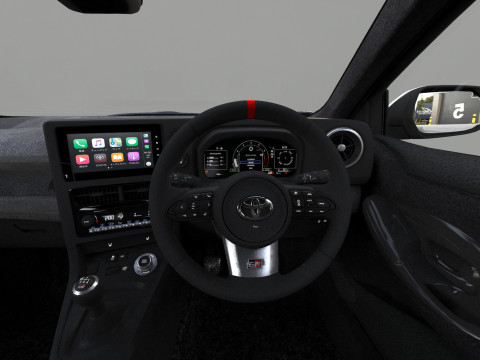 Toyota GR Yaris 2024 HQ interior Modelo 3D