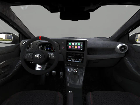 Toyota GR Yaris 2024 HQ interior 3D Model
