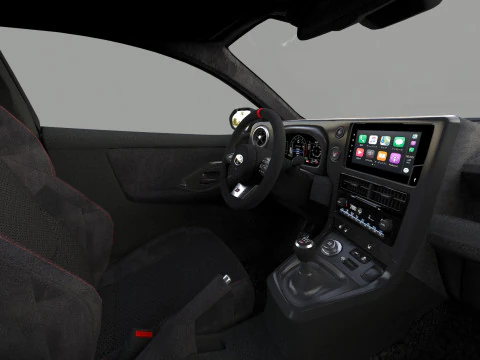 Toyota GR Yaris 2024 HQ interior 3D Model
