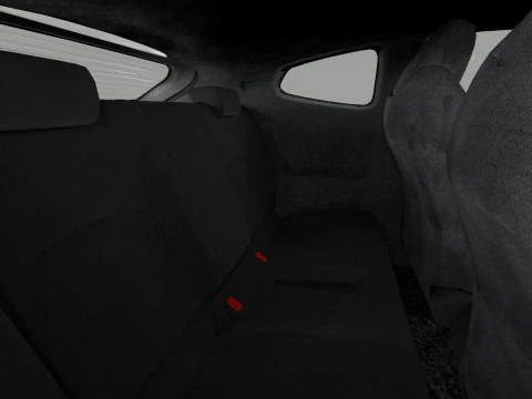 Toyota GR Yaris 2024 HQ interior 3D Model