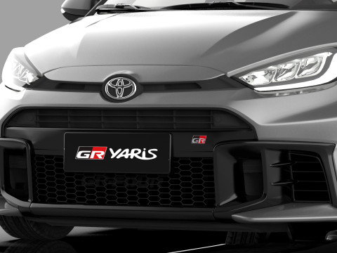 Toyota GR Yaris 2024 HQ interior Modelo 3D