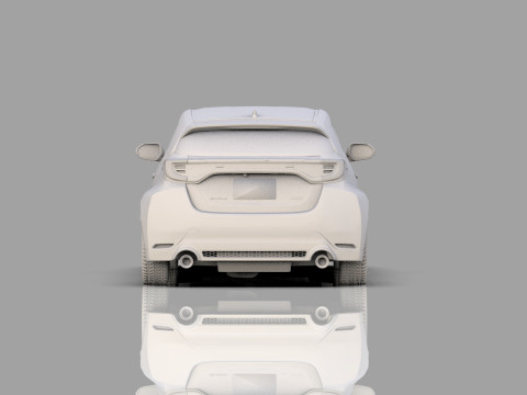 Toyota GR Yaris 2024 HQ interior Modelo 3D