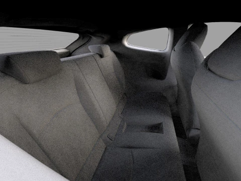 Toyota GR Yaris 2024 HQ interior 3D Model