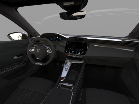Peugeot 408 cross 2023 HQ interior 3D Model