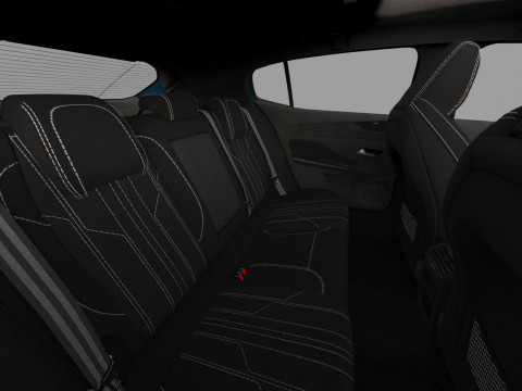 Peugeot 408 cross 2023 HQ interior 3D Model