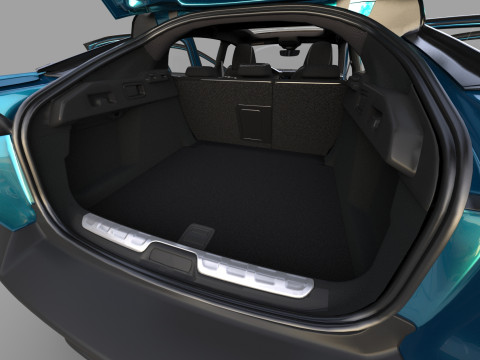 Peugeot 408 cross 2023 HQ interior 3D Model
