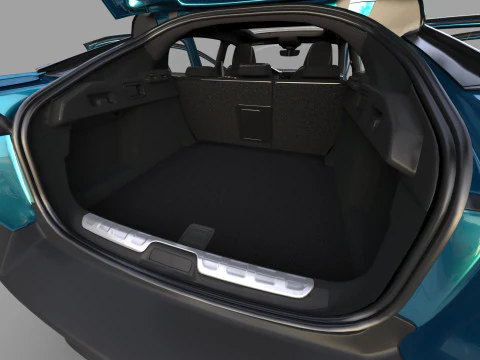Peugeot 408 cross 2023 HQ interior 3D Model