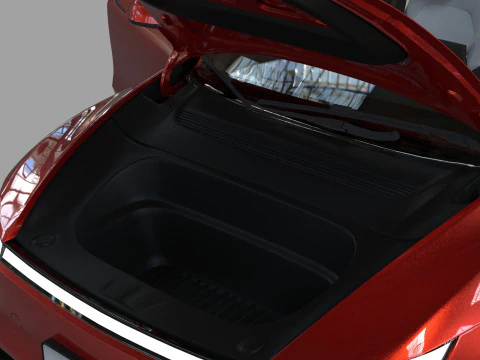 Tesla Model Y 2025 HQinterior 3D Model