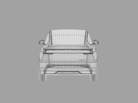Tesla Model Y 2025 HQinterior Model 3D