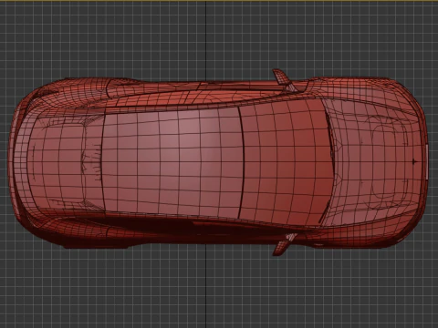 Tesla Model Y 2025 HQinterior 3D Model