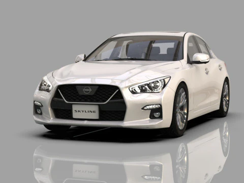 Nissan Skyline RV37 2020 HQ interior Modelo 3D