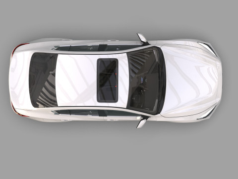 Nissan Skyline RV37 2020 HQ interior 3D Model