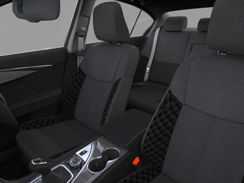 Nissan Skyline RV37 2020 HQ interior 3D Model
