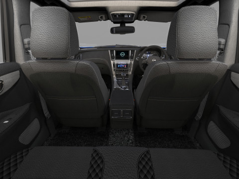 Nissan Skyline RV37 2020 HQ interior 3D Model