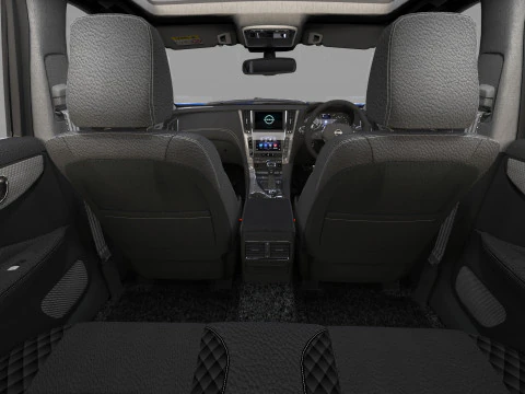 Nissan Skyline RV37 2020 HQ interior 3D Model