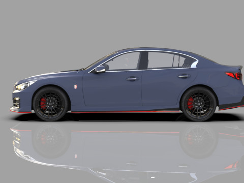 Nissan Skyline Nismo RV37 2023 HQ interior Modèle 3D
