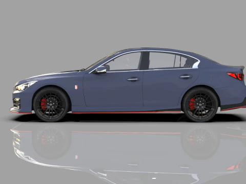 Nissan Skyline Nismo RV37 2023 HQ interior 3D Model