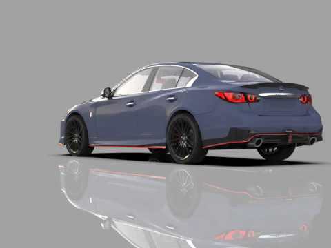 Nissan Skyline Nismo RV37 2023 HQ interior 3D Model