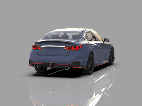 Nissan Skyline Nismo RV37 2023 HQ interior Modèle 3D